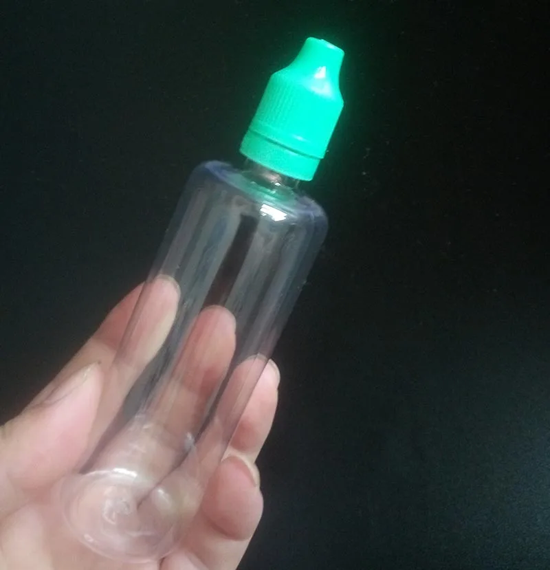 Tamper Evident Seal and Childproof Caps 100ml PET Plastic Dropper