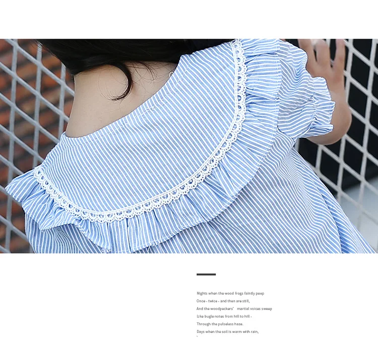 Children's T-shirt Girls Baby Summer Cute style Beautiful girl chiffon Printed loose T-shirt top for angel kids clothes (2)