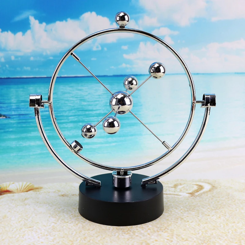 

Celestial Permanent Motion Instrument Earth Model Rotating Perpetual Motion Magnetic Track Decorative Track Newton Pendulum