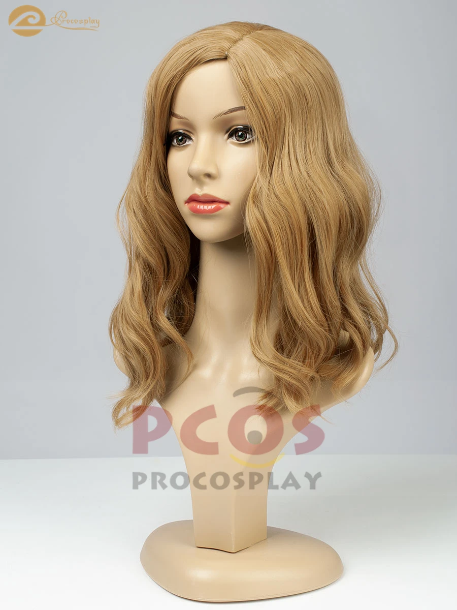 

Carol Danvers hair cosplay wig captain marvel cosplay Blond curls wig Avengers: Endgame cosplay wave wig mp004286
