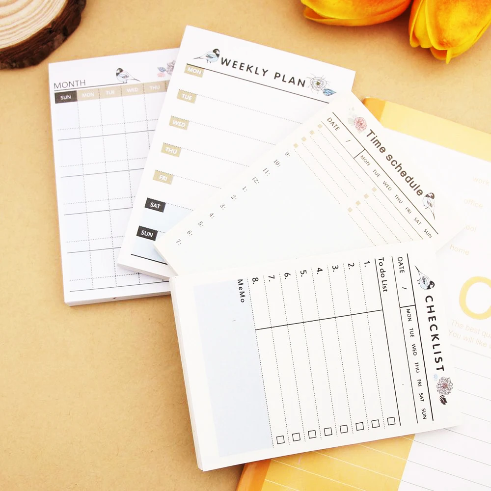 Cute Kawaii Portable Pocket Notebook Weekly Monthly Book Diary Agenda For Kids Daily School Supplies notebook Work Planner Cute Kawaii Portable Pocket Notebook Weekly Monthly Book Diary Agenda For Kids Daily School Supplies notebook Work Planner