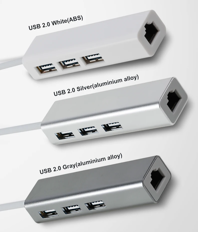 Ofccom USB Ethernet usb-хаб для RJ45 Lan сетевая карта 10/100 Мбит/с Ethernet-адаптер для Mac iOS портативных ПК Windows USB 2,0 концентратор