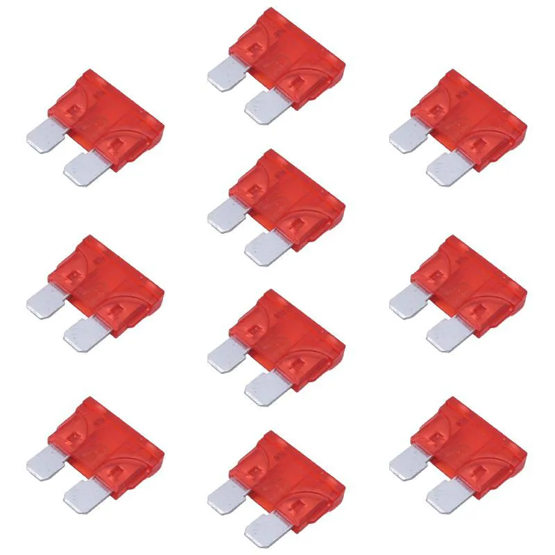10x Car 10A 10 Amp ATC Blade Fuses Auto Automotive Car Boat Truck Blade Style Fuse Auto