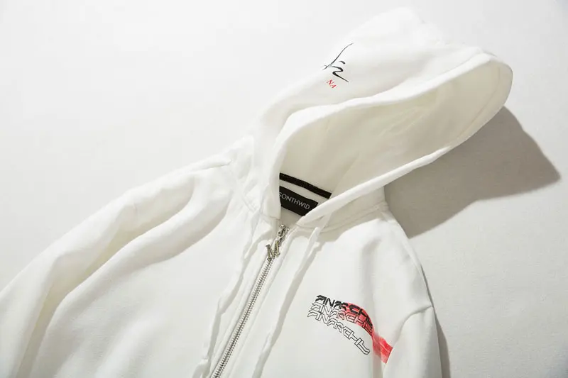 Funny Printed Fleece Full Zip Up Hoodie Jackets 4