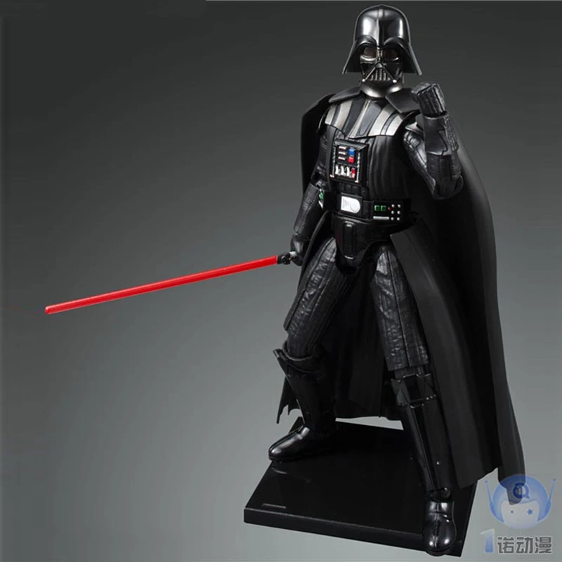 Bandai модель 91408 Звездные войны 1/12 Дарт Вейдер черный воин ПВХ Сборная модель