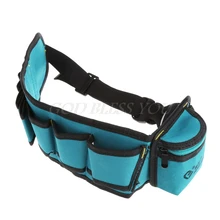 Мульти-карманы поясной ремень Органайзер сумка инструмент слот отвертка чехол для переноски