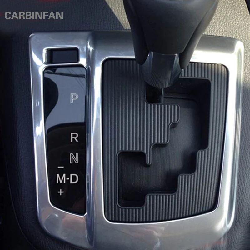 Chrome Auto Knob Model Gear Shift Panel Cover Trim Sticker car Styling