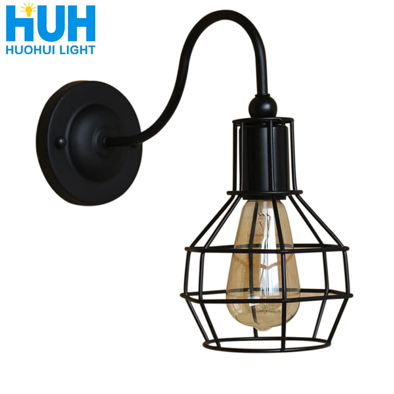 

Vintage Wall Lamp Warehouse Loft American Country Retro Industry Vintage Iron Small Wall Lamps Vintage Decorative Wall Ligh