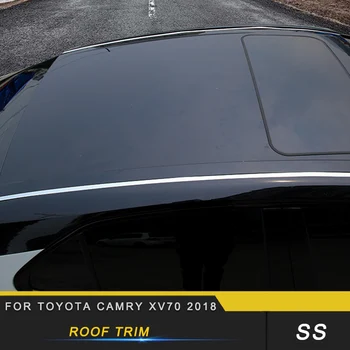 

Auto Car-styling Roof Trim Sitcker Cover Accessories for Toyota Camry XV70 2018