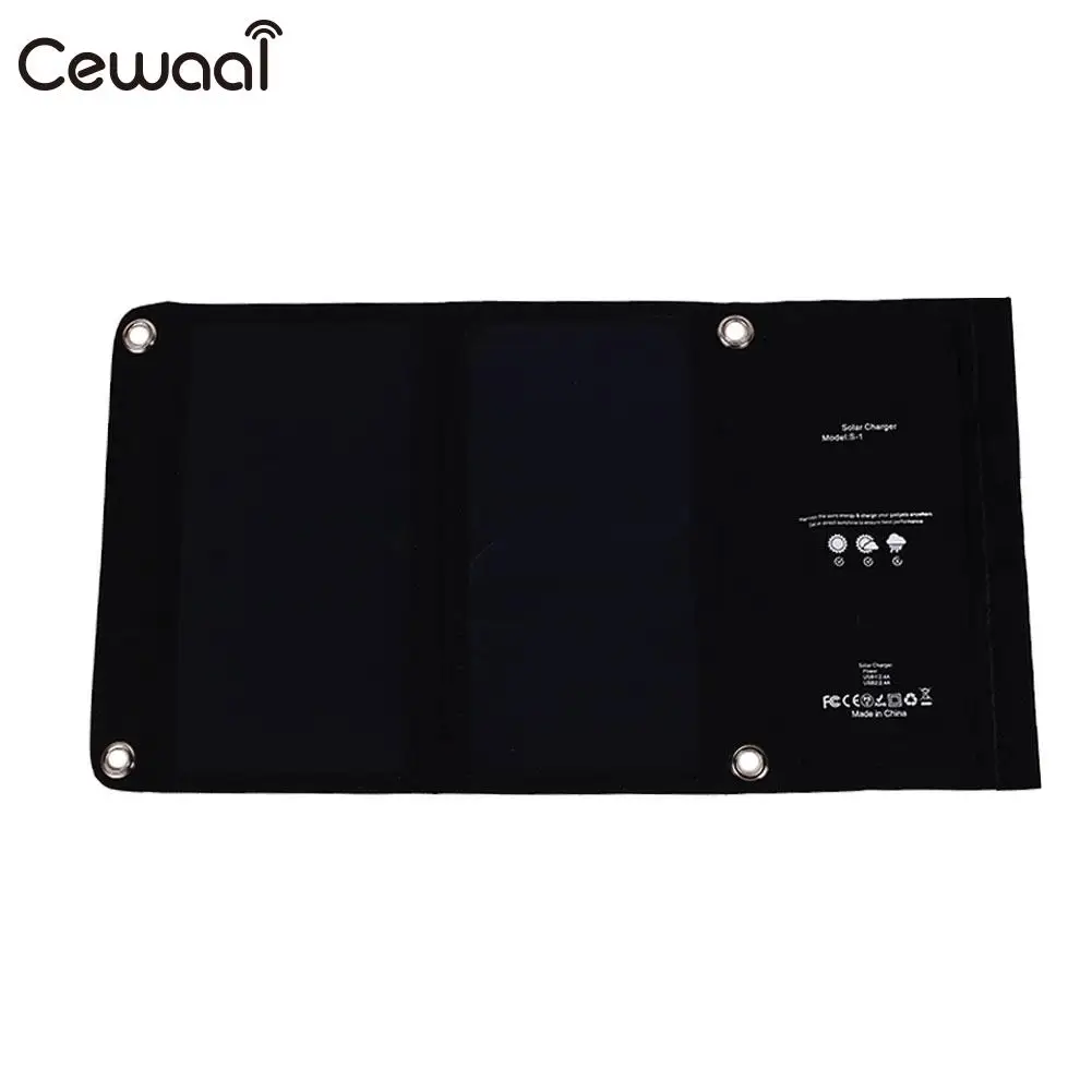 

Emergency Power Supply Durable Solar Generator Monocrystalline Silicon Climbing Camping Folding Solar Panel Mobile Phone