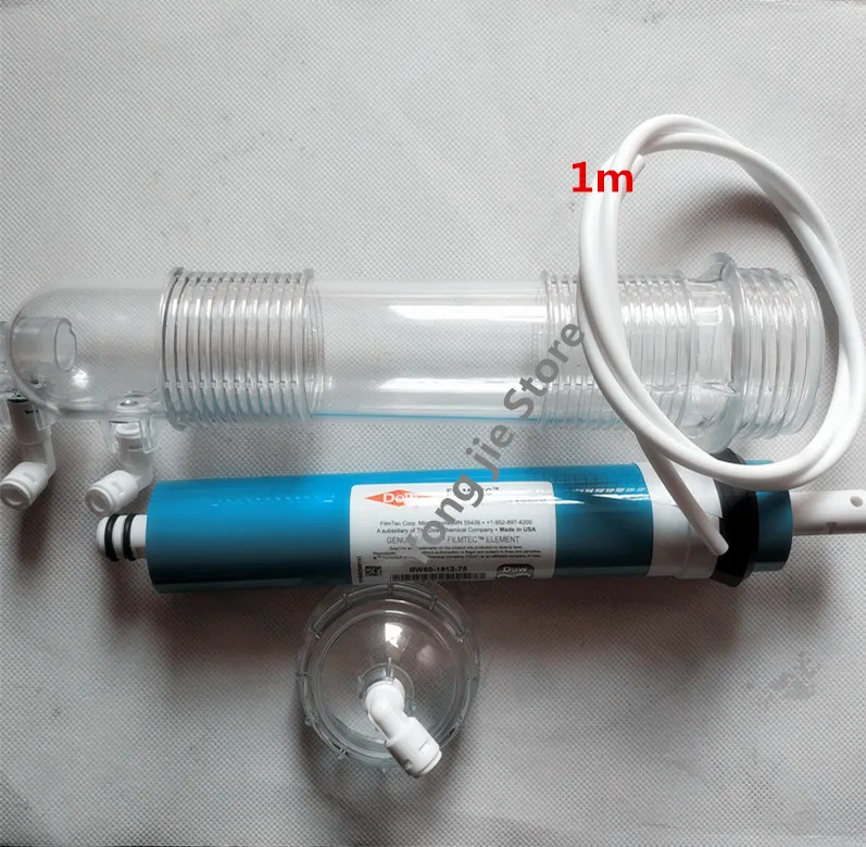 

50 75 100 gpd water filter with reverse osmosis ro filter membranes ro system +water filtrer housing osmosis inversa