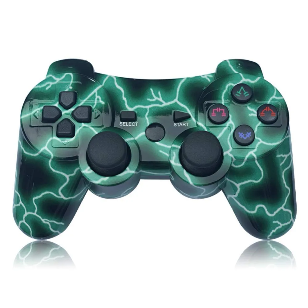

K ISHAKO for PS3 Controller Wireless Double Shock Gamepad for Playstation 3 Remote, Sixaxis PS3 Controller with Charging Cable