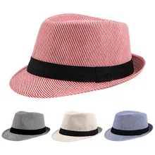 Унисекс, летняя, структурная, упакованная, летняя, пляжная шляпа, кубинская, мягкая фетровая шляпа