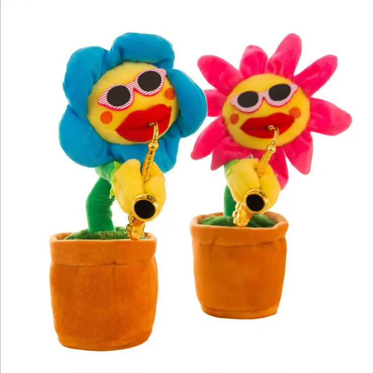 dancing saxophone flower