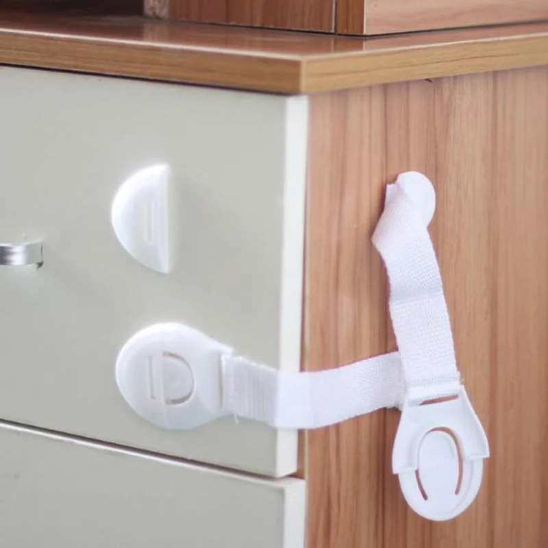 

20 pcs/Lot Cabinet Door Drawers Refrigerator Toilet Safety Plastic Lock For Child Kid baby safety new arrival