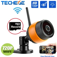 Techege 720 P WI-FI Ip-камеры HD Сеть МИНИ wi-fi камера 3.6 ММ объектив Ночного Видения P2P Открытый/Закрытый Камеры ВИДЕОНАБЛЮДЕНИЯ Motion обнаружения