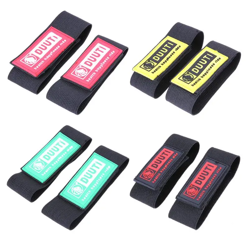 2 قطع الدراجة عاكسة الكاحل الساق الشريط الفرقة في الهواء الطلق الدراجات بنطلون بانت العصابات مقاطع حزام دراجة واقية والعتاد اكسسوارات