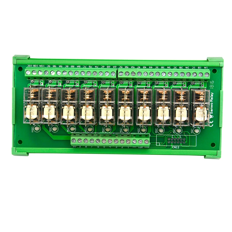 

10-way Relay Module Combination PLC Amplifier Board Relay Module TNKG2R-1E-K1024