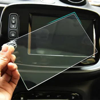 

For Smart Fortwo Car Dashboard Protection Film Foil Car Navigation Screen Protector Tempered Glass Film Car Styling Accessories