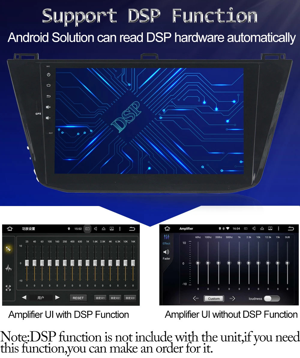 Sale Octa core Android 8.0/Quad Core Android 8.1 car dvd player for Volkswagen VW Tiguan 2015 2016 2017 2018 Car Radio Bluetooth GPS 8