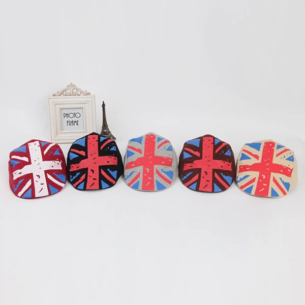 Boy Girl Kids Hat British Flag Beret Children Cap font b Tartan b font Design Children