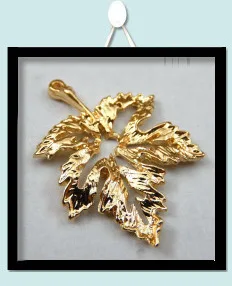 Wholesale 4pcs/pack antique bronze jewelry leaf Necklace charms Bracelet pendants Vintage Crafts Handmade Crafts Man Gifts 02380