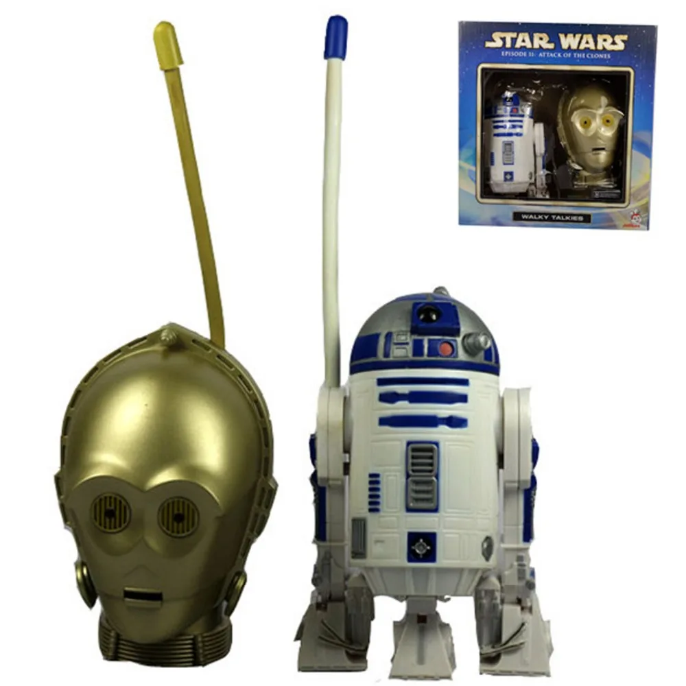 Jollibee фильм атаки клонов Walky радиостанций C-3PO и R2-D2 рисунок СИБ БЕСПЛАТНАЯ ДОСТАВКА