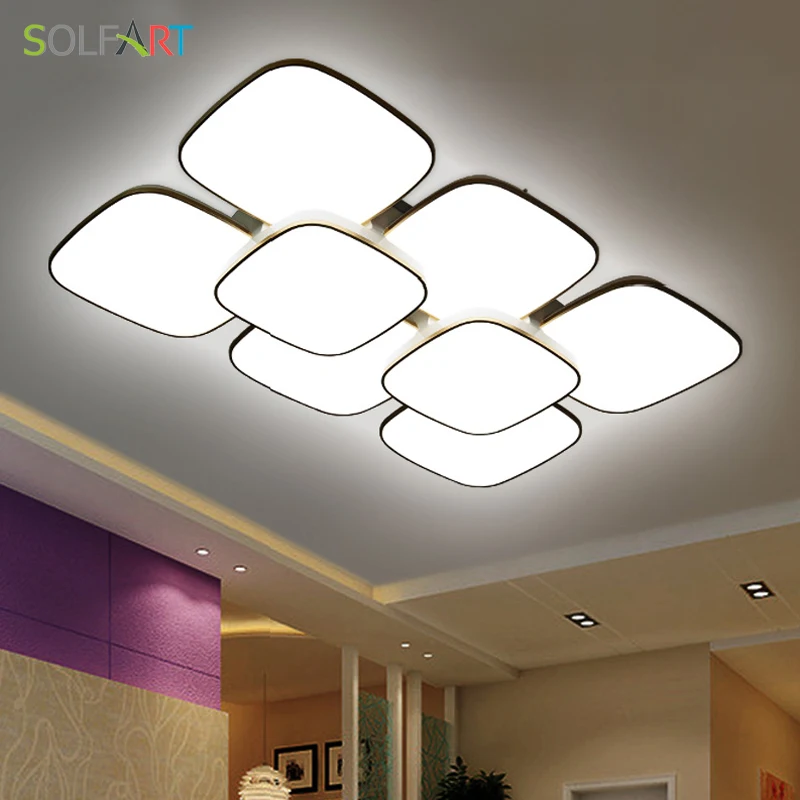 Us 255 76 Solfart Lamp Ceiling Lights Fixture Curved Fixture Modern Led Chip Dimming Led Ceiling Round Bedroom Ceiling Lights Cs89803 In Ceiling