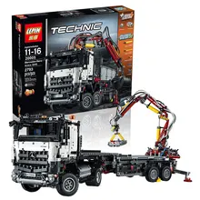 In stock 20005 2793pcs NEW LEPIN technic series 42023 Arocs Model Building Block Bricks Compatible with