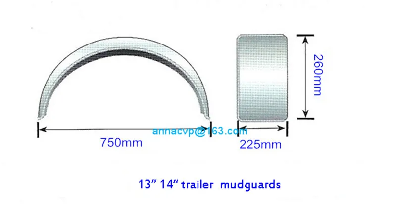 trailer mudguard fenders trailer parts 1 (7)