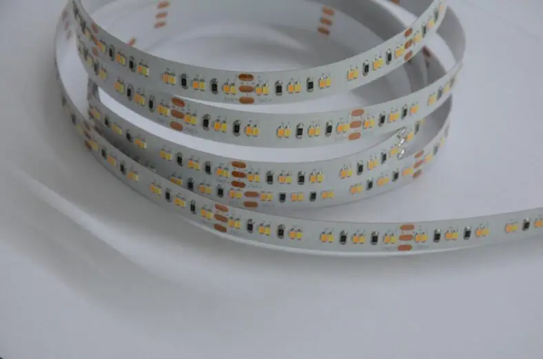 2216 CCT Светодиодная лента DC24V Регулируемая 240Led/m CRI&gt 90 белая печатная плата гибкая