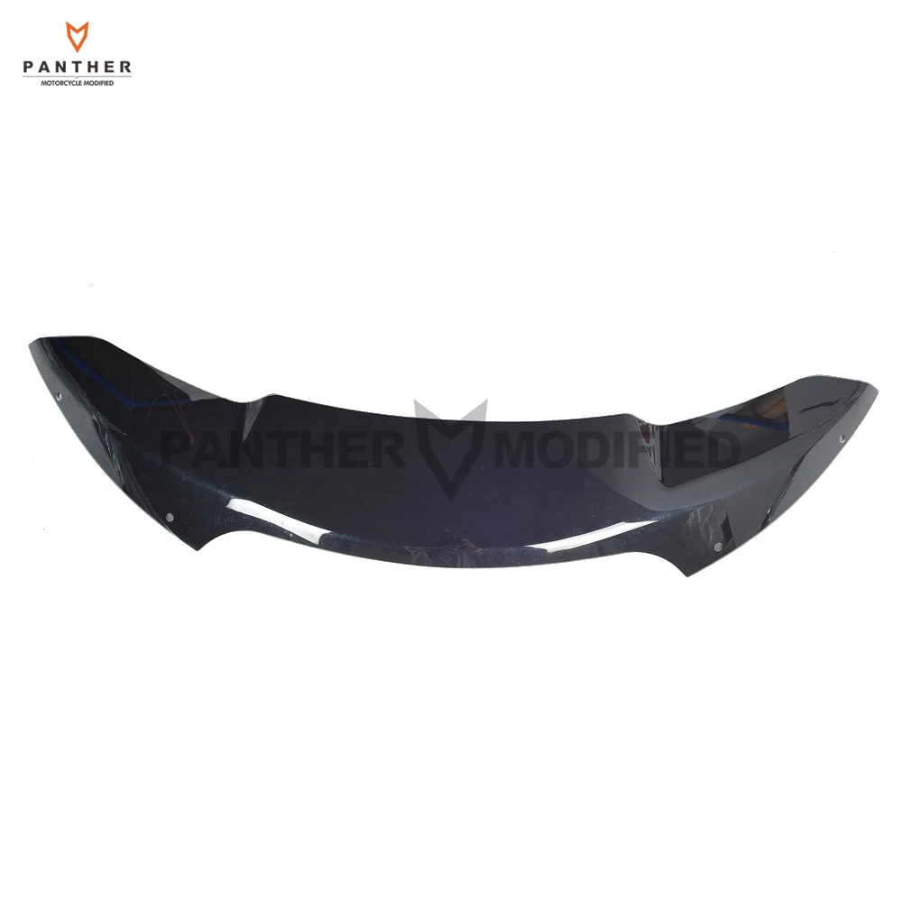 

4.5" Smoke Black Motorcycle Wave Windshield Windscreen Case for Harley Road Glide FLTR FLTRX 2015-2017