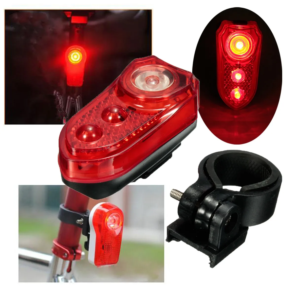 W06 Bike Taillight Waterproof Riding Rear Light Led USB Rechargeable Road Cycling Light Tail Lamp Bicycle