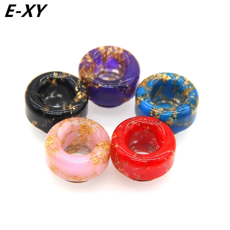 E-XY Vape Atomizer 810 Drip Tip Compatible with Goon RDA 528 810 thread tanks Resin Mouthpiece e cigarette accessory for vape E-XY Vape Atomizer 810 Drip Tip Compatible with Goon RDA 528 810 thread tanks Resin Mouthpiece e cigarette accessory for vape