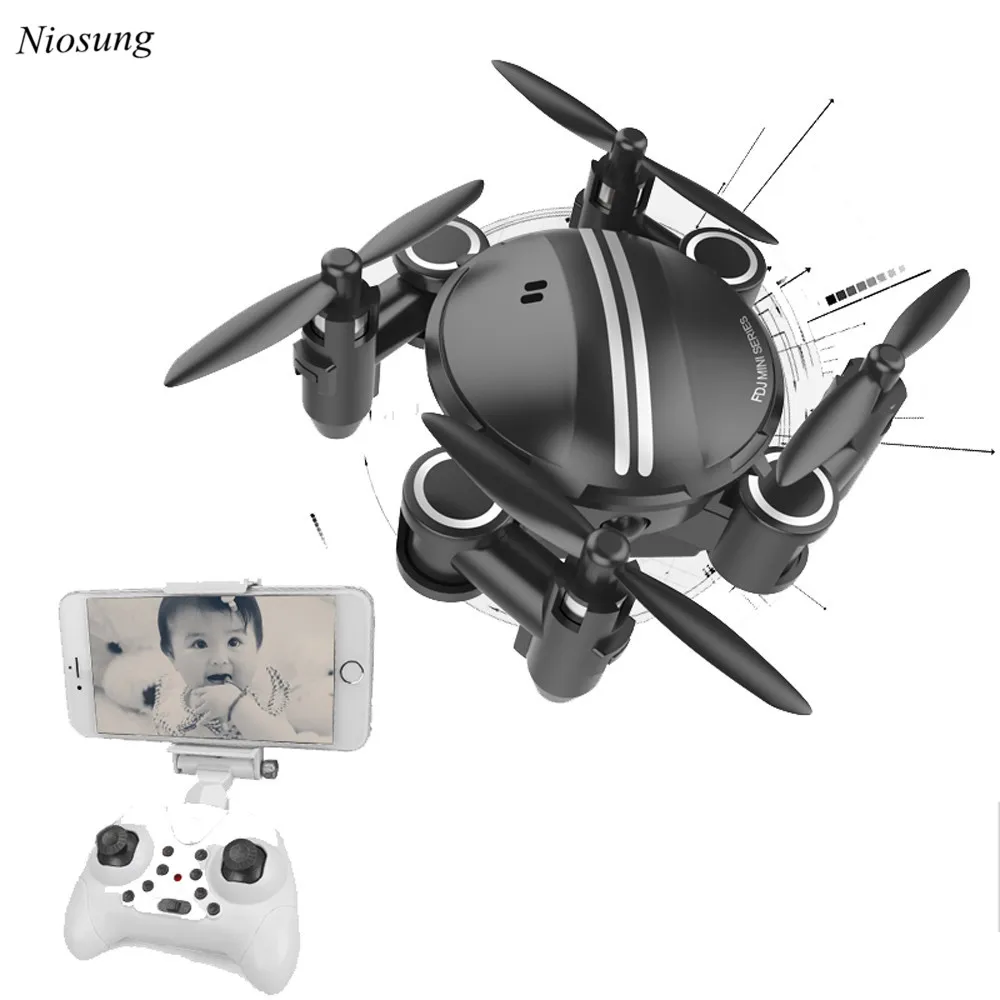 

TC* New Mini RC Quadcopter 2.4GHz 4CH 6-Axis Gyro 3D UFO Drone FPV WIFI Nano Camera v