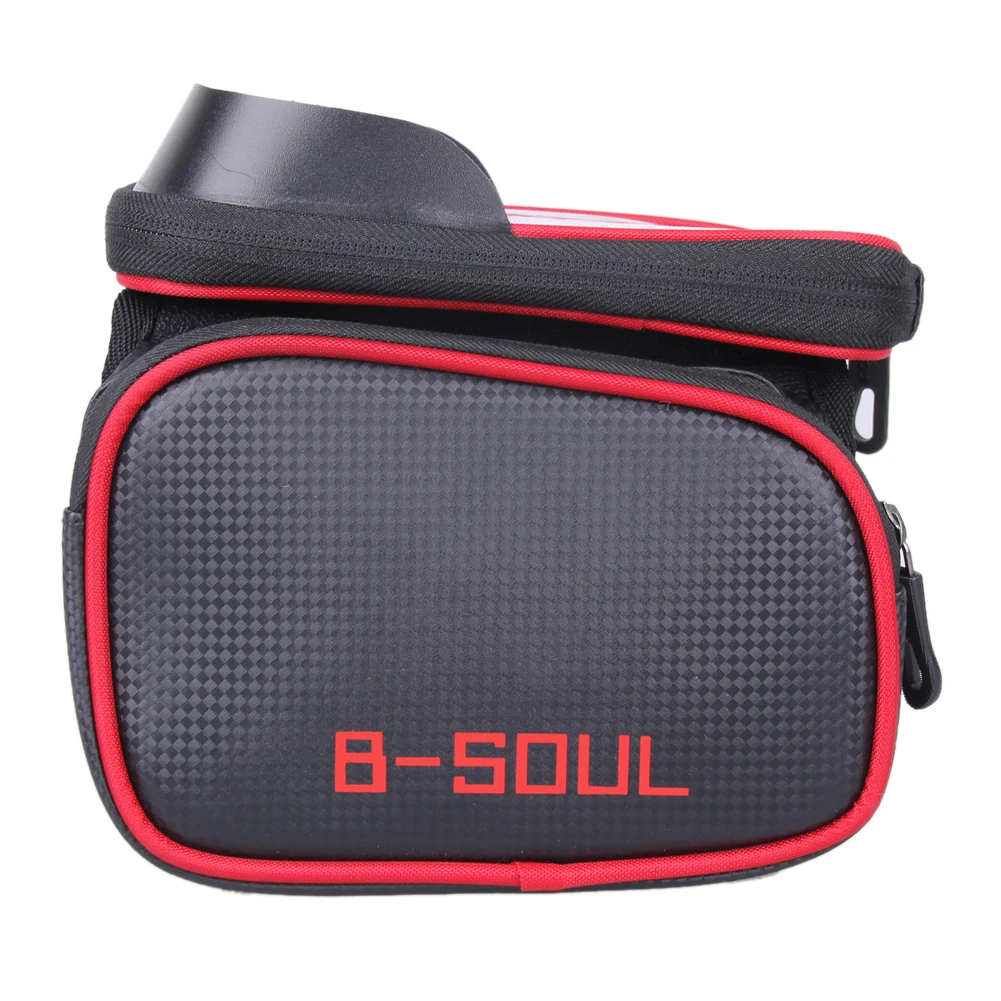 Sale Waterproof Mountain Bike Bicycle Bags Panniers Touch Screen Cycling Phone Bag Case Road Bike Front Tube Handlebar Cylinder Bag 8