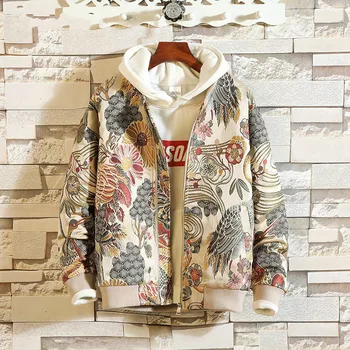 

2019 new arrival spring high quality fashion Embroidery casual jackets men,men&#39s jackets plus-size M-5XL