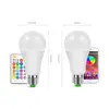 220V 110V E27 Smart Light Bulb Led Lamp RGBW RGBWW Bluetooth 4.0 APP Music Voice Control / IR Remote Control Home Lighting ► Photo 2/6