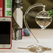 1 шт. Новая креативная пасторальная ветровая круглая острая стеклянная гидропонная ваза стеклянная бутылка Моха OJ 2043