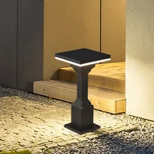 Thrisdar 12 Вт Открытый Путь столб газон свет алюминиевый сад пейзаж дорога газон лампы двора вилла парк газон световой столб