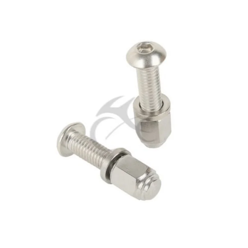 

Chrome Bullet Tip Footpeg Bolts 94133-01 For Harley Touring Male Mount Style Footpegs