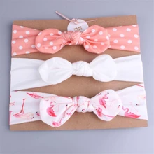 2019 Hot Fashion 3Pcs Newborn Baby Girls Infant Toddler Flower Bow-knot Headband Hair Band Accessories Cotton Elastic Headwear 2019 Hot Fashion 3Pcs Newborn Baby Girls Infant Toddler Flower Bow-knot Headband Hair Band Accessories Cotton Elastic Headwear