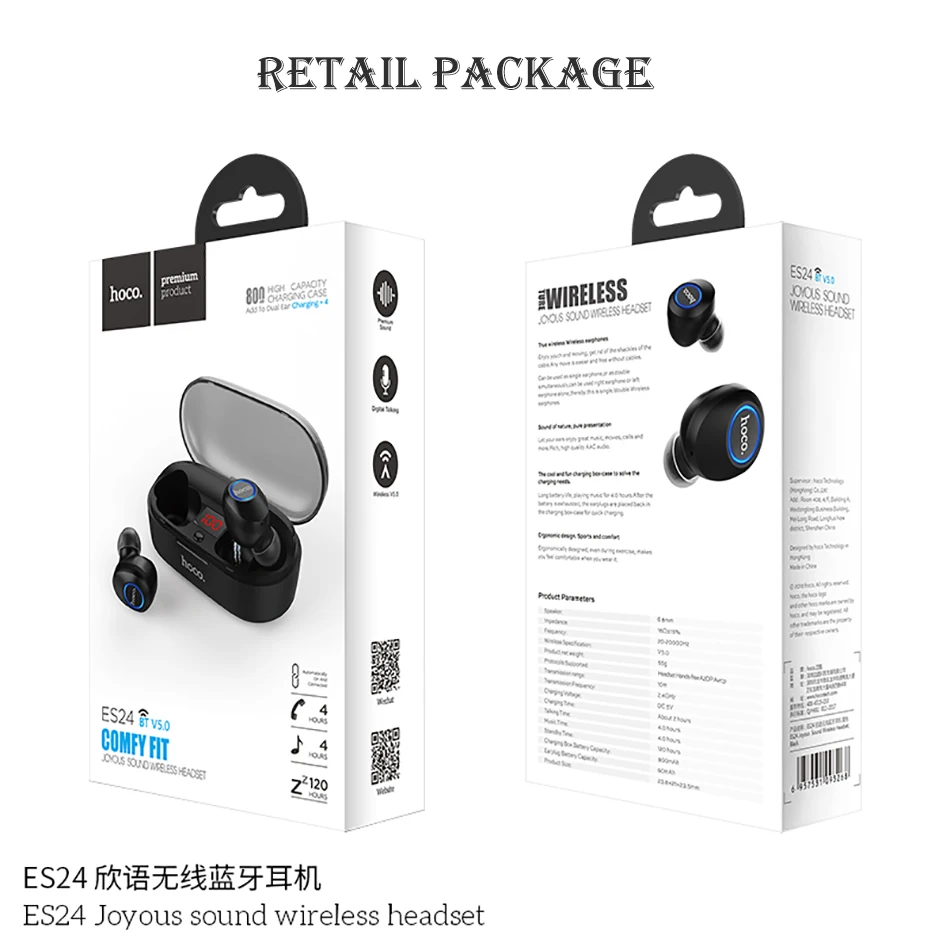 ES24 HOCO Bluetooth Joyous Sound Wireless Headphone 1