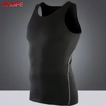 Мужской жилет для бега быстросохнущая дышащая майка для фитнеса, бодибилдинга, Спортивная жилетка, майка для тренировок, компрессионые футболки