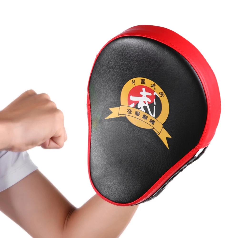 Boxing Pad Gloves Hand Target Bag Focus Punching MMA Thai Muay Karate Kick Fight