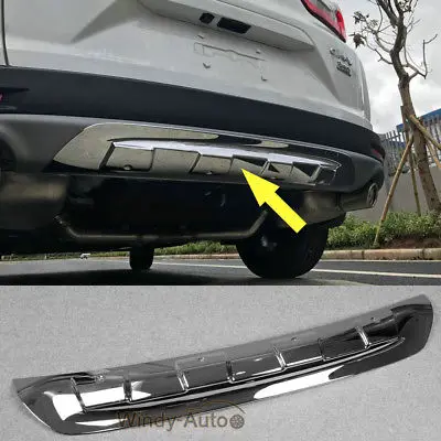 Подходит для Honda CRV CR-V 2017 2018 защитная накладка заднего бампера хромированная ABS |