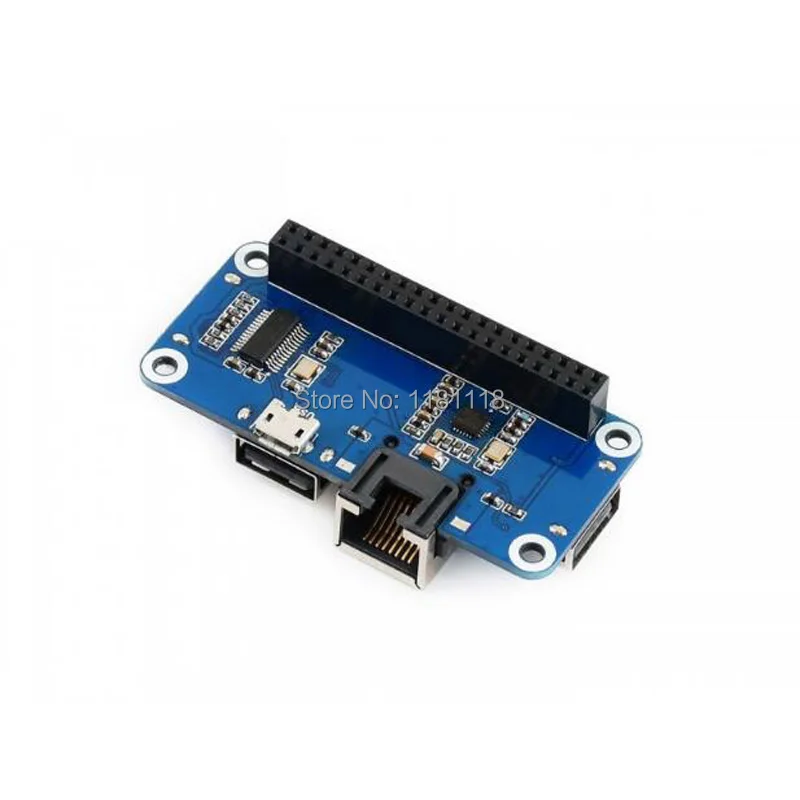 Raspberry pi Zero w wh Ethernet Hub Hub Usb 1x Rj45 3x Usb - Imagem 3