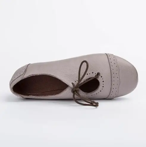 Careaymade-2018 spring new Women's casual shoes, round head comfortable lazy shoes, pure handmade genuine leather shoes Careaymade-2018 spring new Women's casual shoes, round head comfortable lazy shoes, pure handmade genuine leather shoes
