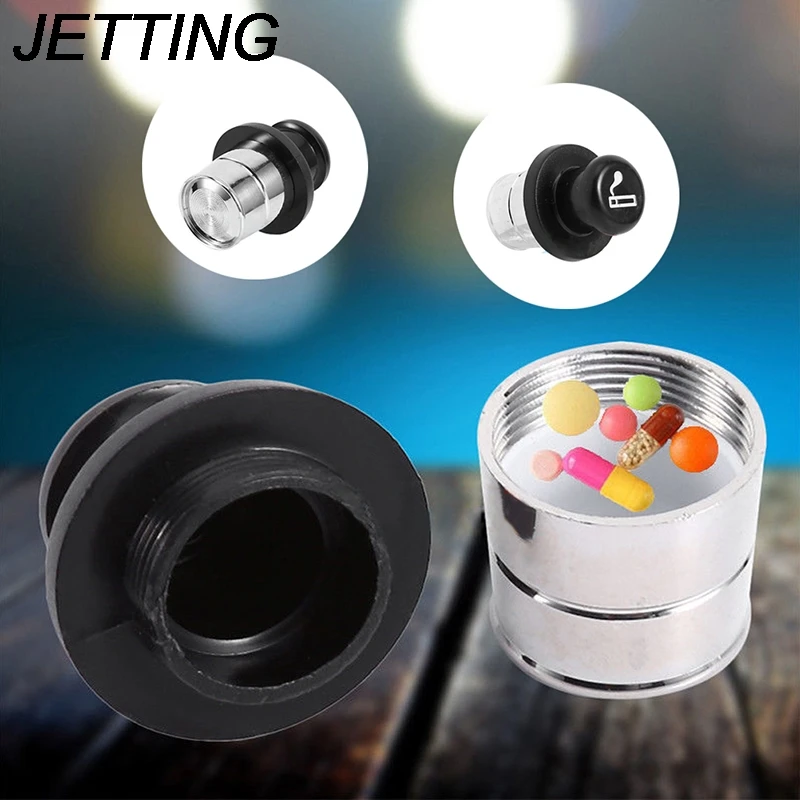 JETTING 1 x Автомобильная Зажигалка в форме коробки для таблеток d Металлическая