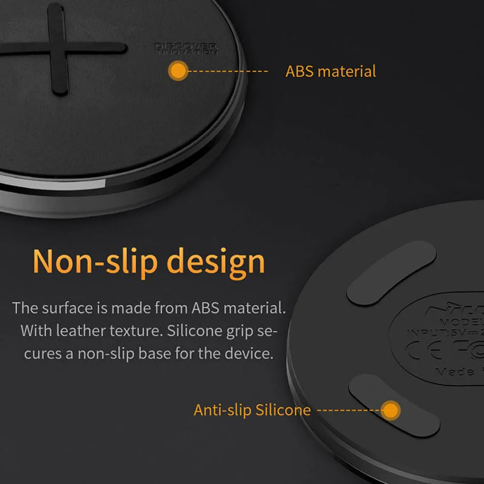 NILLKIN 10W Qi Wireless Charger For Xiaomi Mix 2s 3 Mobile Phone Chargers For Huawei P30 Mate 20 Pro Mini Wireless Charging Pad (3)